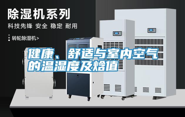 健康、舒適與室內(nèi)空氣的溫濕度及焓值
