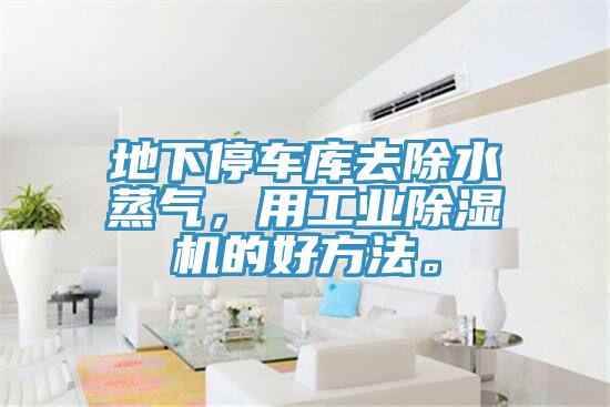 地下停車庫去除水蒸氣，用工業(yè)除濕機的好方法。