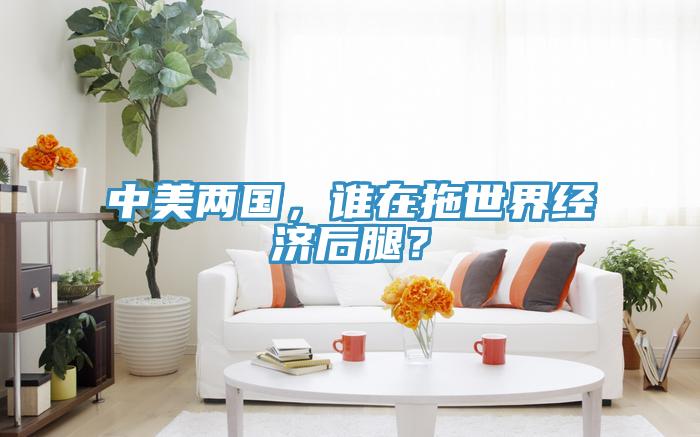 中美兩國(guó)，誰(shuí)在拖世界經(jīng)濟(jì)后腿？