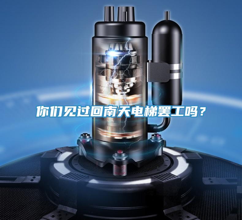 你們見過回南天電梯罷工嗎？