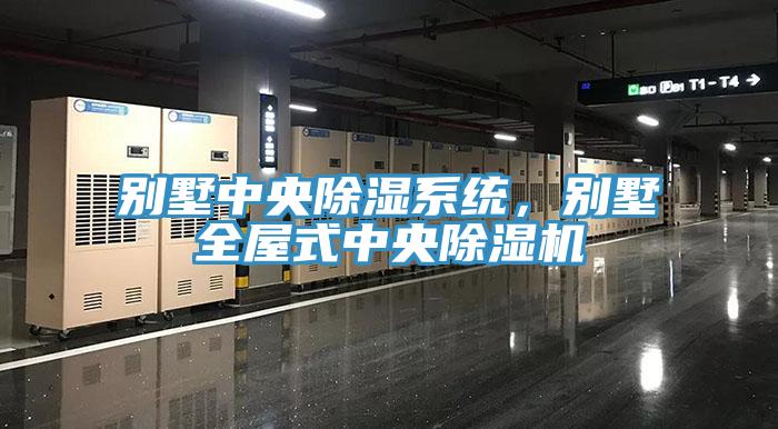 別墅中央除濕系統(tǒng)，別墅全屋式中央除濕機(jī)