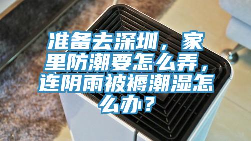 準備去深圳，家里防潮要怎么弄，連陰雨被褥潮濕怎么辦？