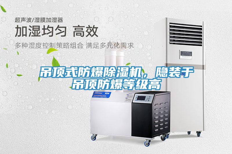 吊頂式防爆除濕機(jī)，隱裝于吊頂防爆等級高