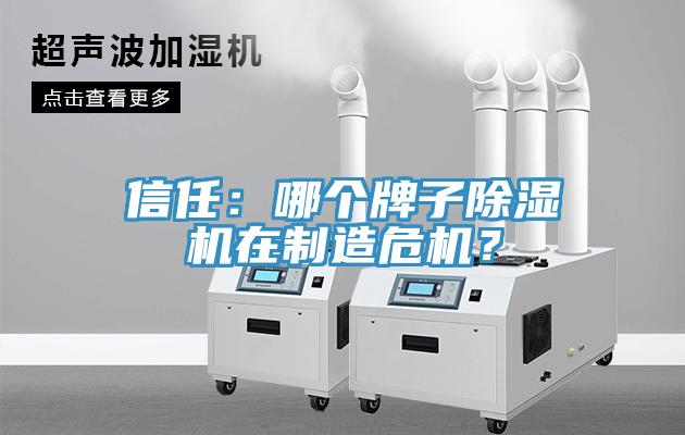 信任：哪個(gè)牌子除濕機(jī)在制造危機(jī)？