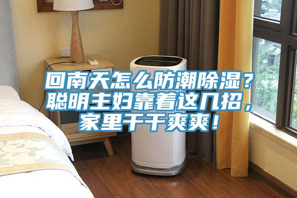 回南天怎么防潮除濕？聰明主婦靠著這幾招，家里干干爽爽！