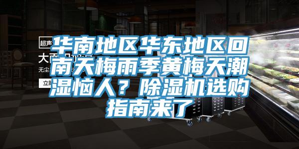 華南地區(qū)華東地區(qū)回南天梅雨季黃梅天潮濕惱人？除濕機選購指南來了
