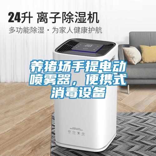 養(yǎng)豬場手提電動噴霧器，便攜式消毒設(shè)備