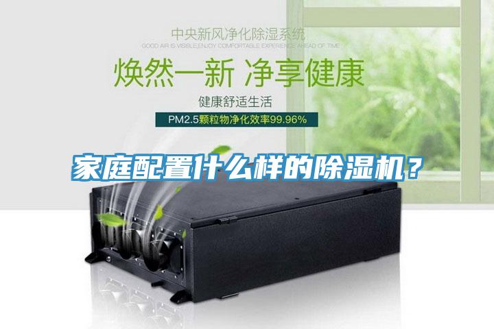 家庭配置什么樣的除濕機(jī)？