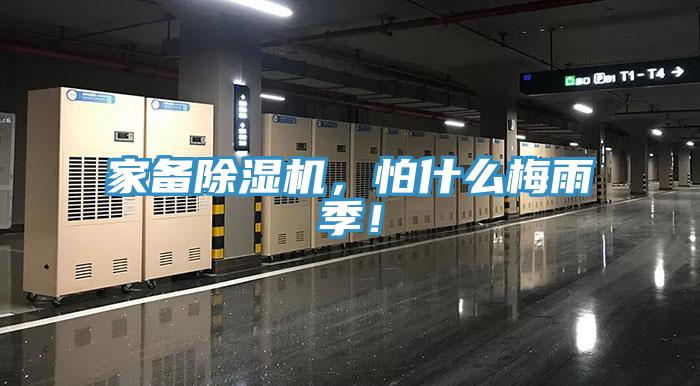 家備除濕機(jī)，怕什么梅雨季！