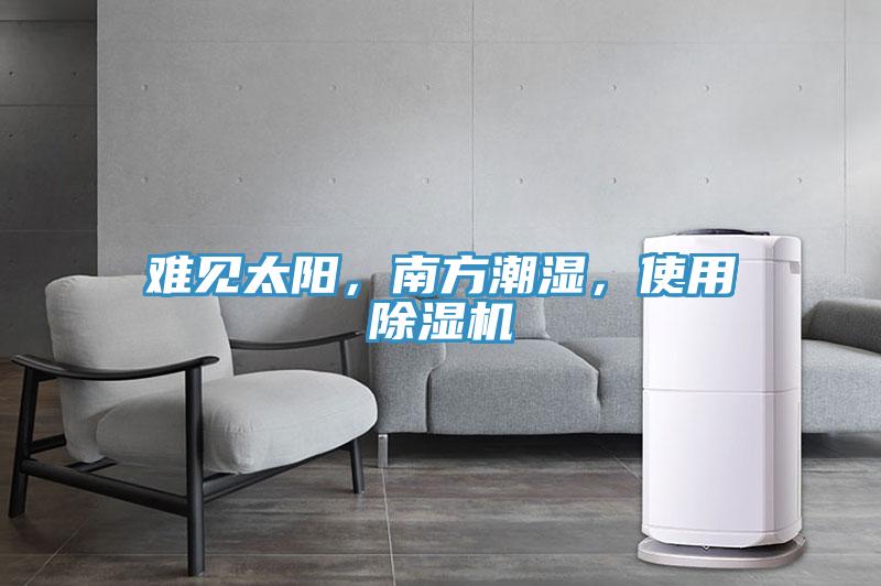 難見太陽(yáng)，南方潮濕，使用除濕機(jī)