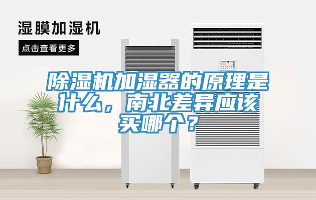 除濕機加濕器的原理是什么，南北差異應該買哪個？