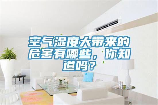 空氣濕度大帶來的危害有哪些，你知道嗎？