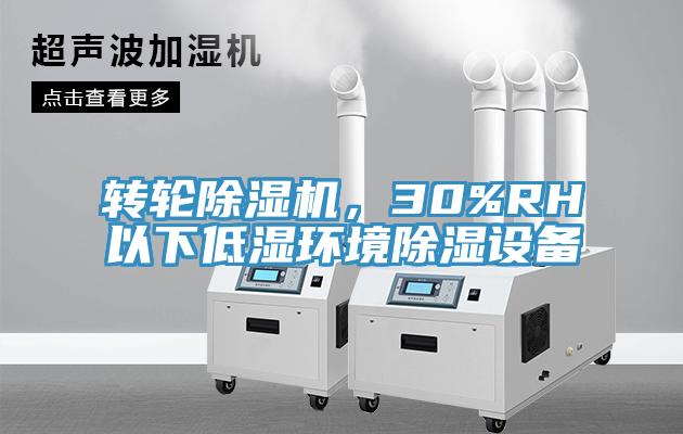 轉(zhuǎn)輪除濕機(jī)，30%RH以下低濕環(huán)境除濕設(shè)備