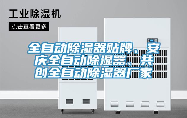 全自動除濕器貼牌、安慶全自動除濕器、共創(chuàng)全自動除濕器廠家