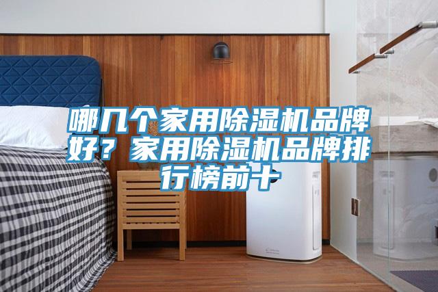 哪幾個家用除濕機品牌好？家用除濕機品牌排行榜前十