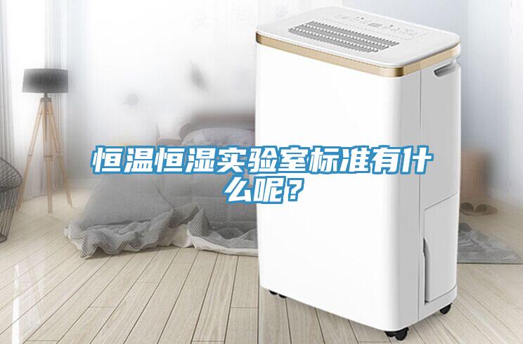 恒溫恒濕實(shí)驗(yàn)室標(biāo)準(zhǔn)有什么呢？