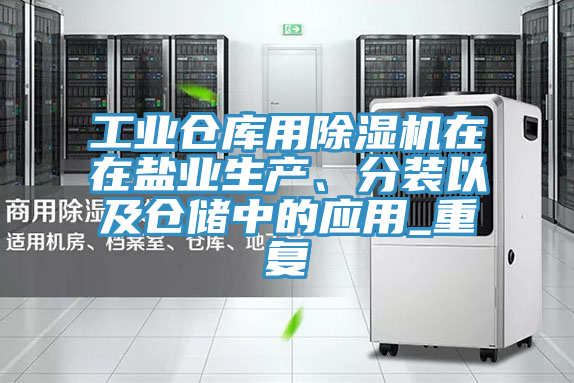 工業(yè)倉(cāng)庫(kù)用除濕機(jī)在在鹽業(yè)生產(chǎn)、分裝以及倉(cāng)儲(chǔ)中的應(yīng)用_重復(fù)