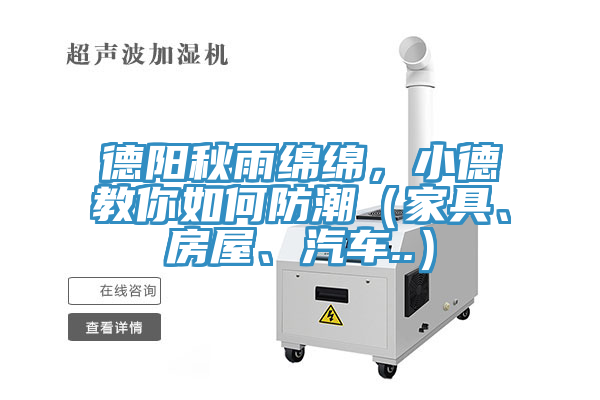 德陽秋雨綿綿，小德教你如何防潮（家具、房屋、汽車..）