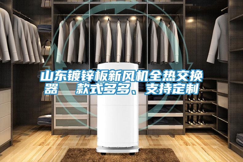 山東鍍鋅板新風機全熱交換器  款式多多、支持定制