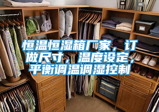 恒溫恒濕箱廠家，訂做尺寸，溫度設(shè)定，平衡調(diào)溫調(diào)濕控制