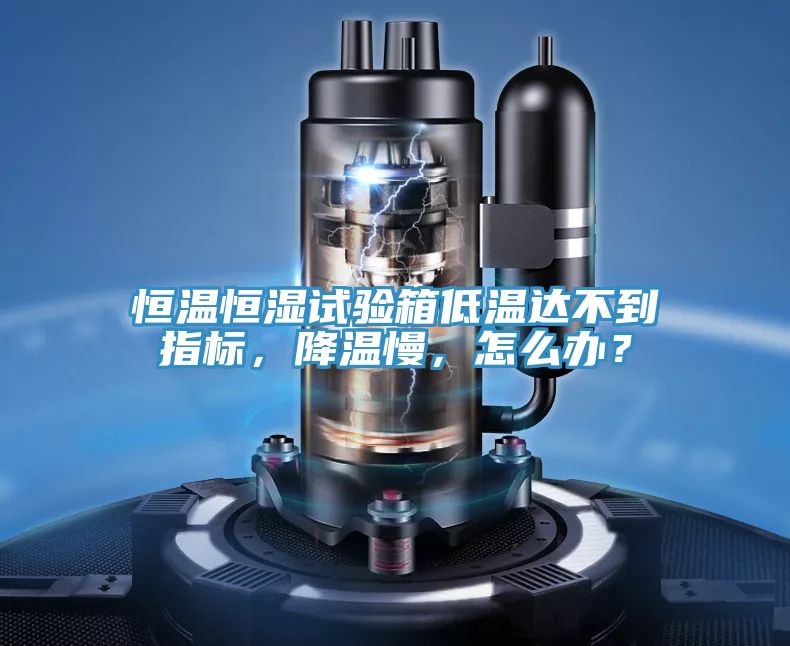 恒溫恒濕試驗(yàn)箱低溫達(dá)不到指標(biāo)，降溫慢，怎么辦？
