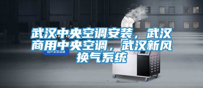 武漢中央空調(diào)安裝，武漢商用中央空調(diào)，武漢新風(fēng)換氣系統(tǒng)