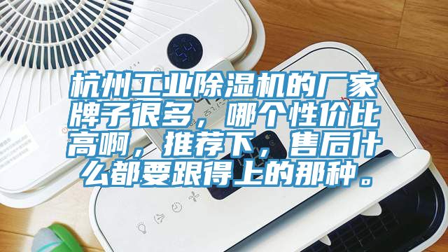 杭州工業(yè)除濕機(jī)的廠家牌子很多，哪個性價比高啊，推薦下，售后什么都要跟得上的那種。