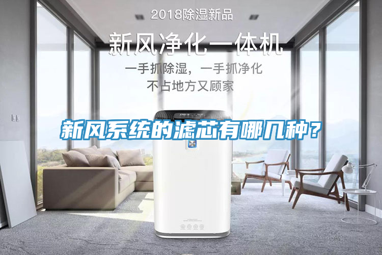 新風(fēng)系統(tǒng)的濾芯有哪幾種？