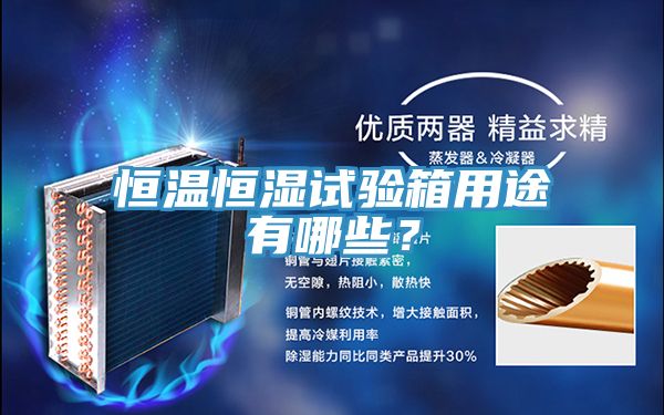 恒溫恒濕試驗(yàn)箱用途有哪些？
