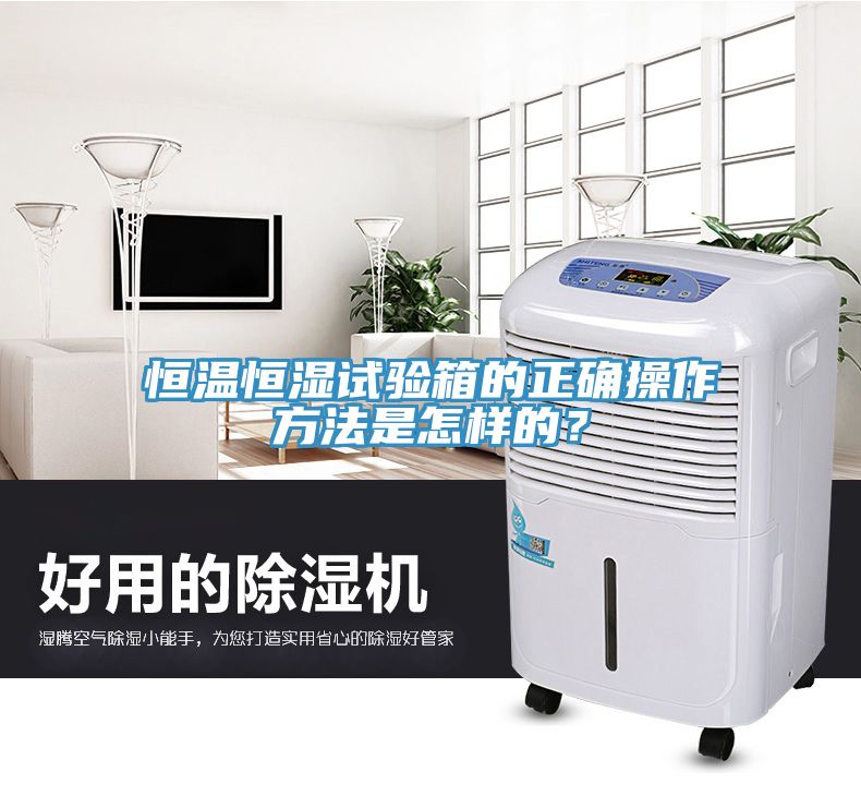 恒溫恒濕試驗箱的正確操作方法是怎樣的？