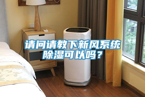 請(qǐng)問請(qǐng)教下新風(fēng)系統(tǒng)除濕可以嗎？