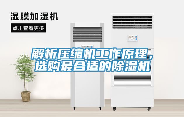 解析壓縮機(jī)工作原理，選購(gòu)最合適的除濕機(jī)