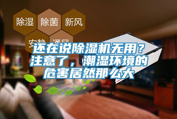 還在說除濕機(jī)無用？注意了，潮濕環(huán)境的危害居然那么大