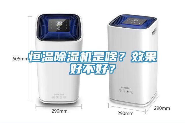 恒溫除濕機(jī)是啥？效果好不好？