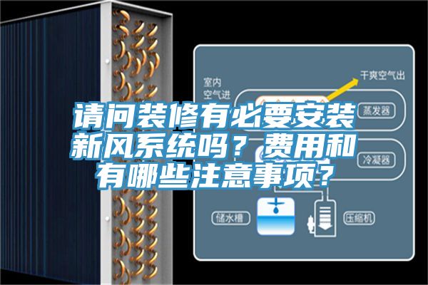 請問裝修有必要安裝新風系統(tǒng)嗎？費用和有哪些注意事項？