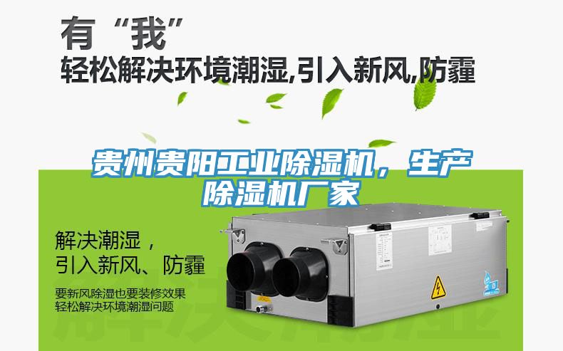 貴州貴陽工業(yè)除濕機，生產(chǎn)除濕機廠家
