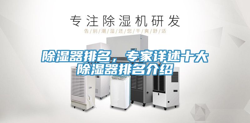 除濕器排名，專家詳述十大除濕器排名介紹