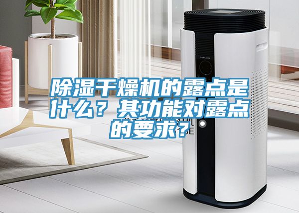 除濕干燥機(jī)的露點(diǎn)是什么？其功能對(duì)露點(diǎn)的要求？