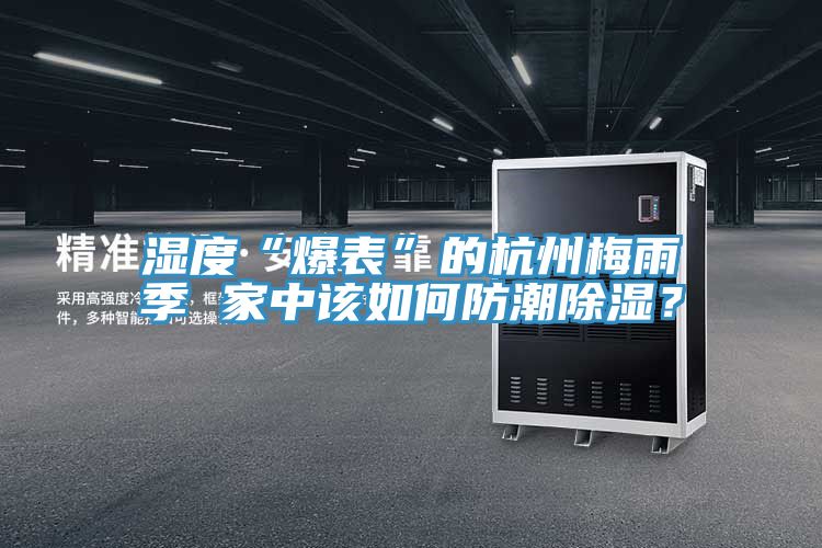 濕度“爆表”的杭州梅雨季 家中該如何防潮除濕？