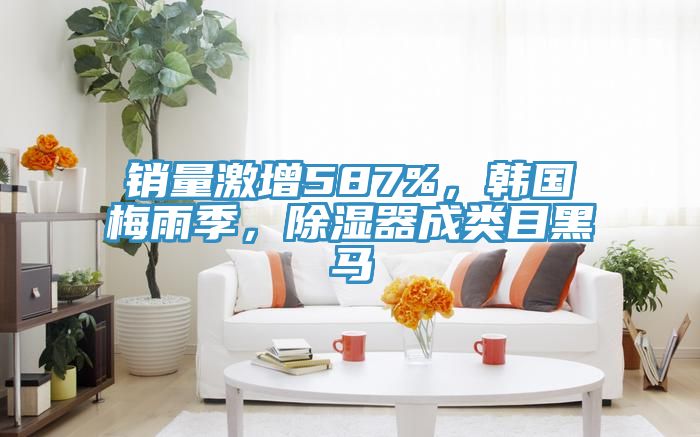 銷量激增587%，韓國梅雨季，除濕器成類目黑馬