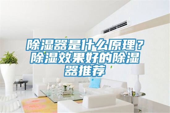 除濕器是什么原理？除濕效果好的除濕器推薦