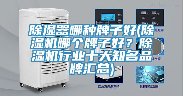 除濕器哪種牌子好(除濕機哪個牌子好？除濕機行業(yè)十大知名品牌匯總)