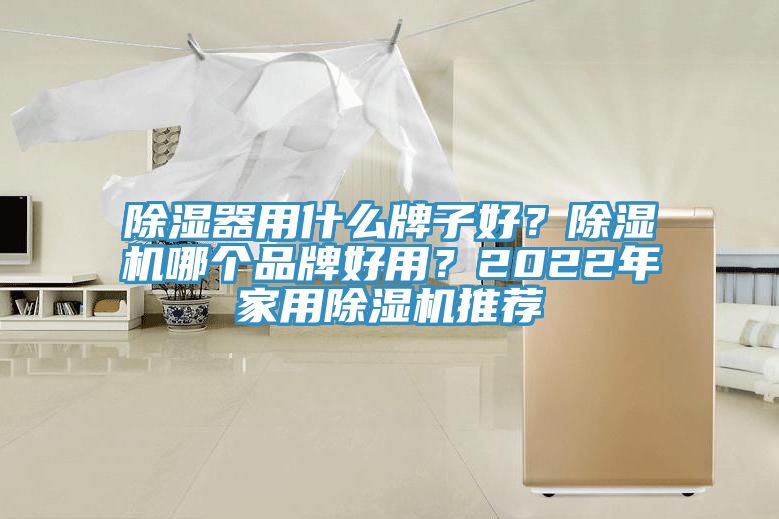 除濕器用什么牌子好？除濕機哪個品牌好用？2022年家用除濕機推薦