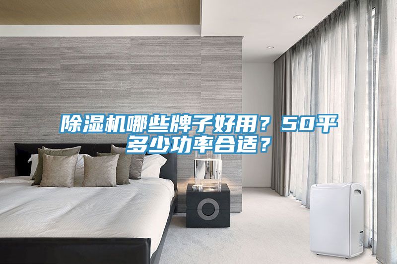 除濕機哪些牌子好用？50平多少功率合適？