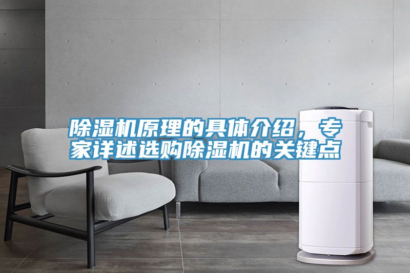 除濕機(jī)原理的具體介紹，專家詳述選購除濕機(jī)的關(guān)鍵點