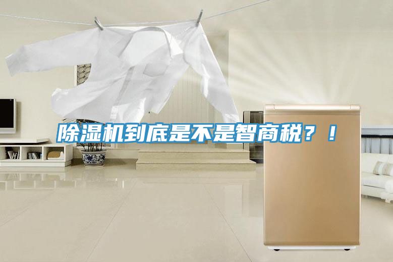 除濕機到底是不是智商稅？！