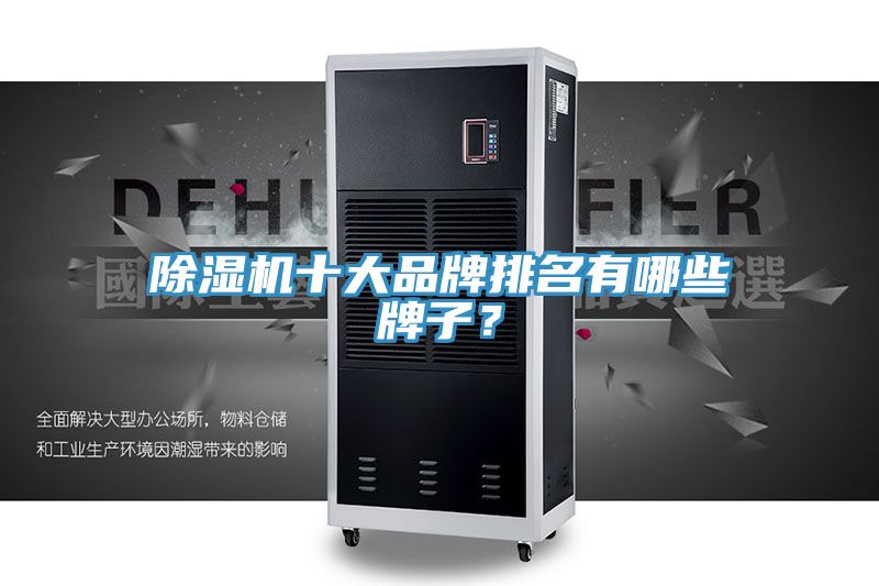 除濕機十大品牌排名有哪些牌子？