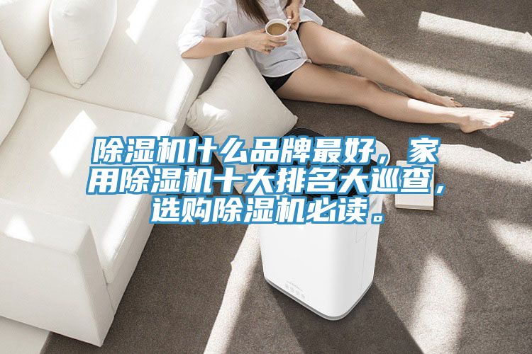 除濕機什么品牌最好，家用除濕機十大排名大巡查，選購除濕機必讀。