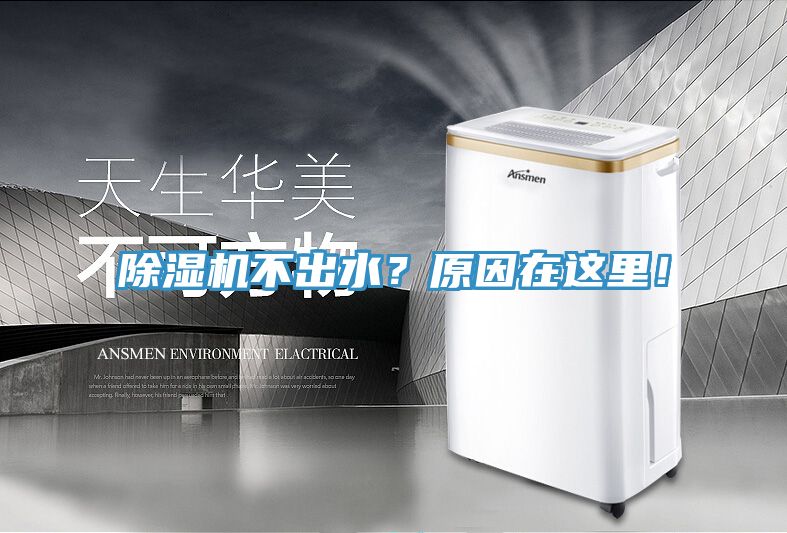除濕機不出水？原因在這里！