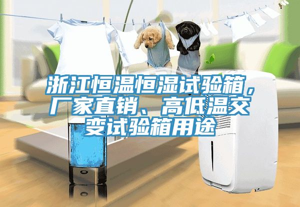 浙江恒溫恒濕試驗(yàn)箱，廠家直銷、高低溫交變?cè)囼?yàn)箱用途